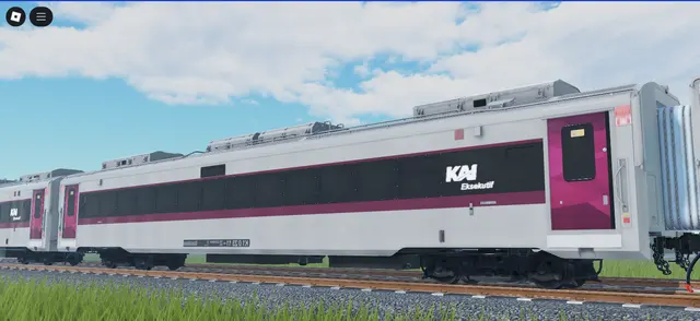 Passenger coaches, Coach consist: In Roblox (Roblox train model by Meshly)