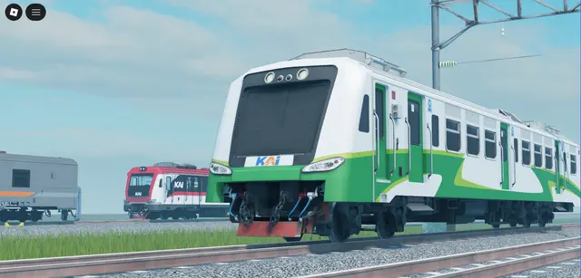 KRD Jenggolo, Diesel multiple unit: In Roblox (Roblox train model by Meshly)